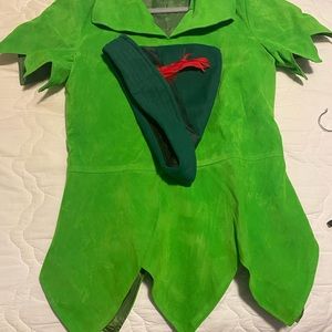 Peter Pan costume top and hat